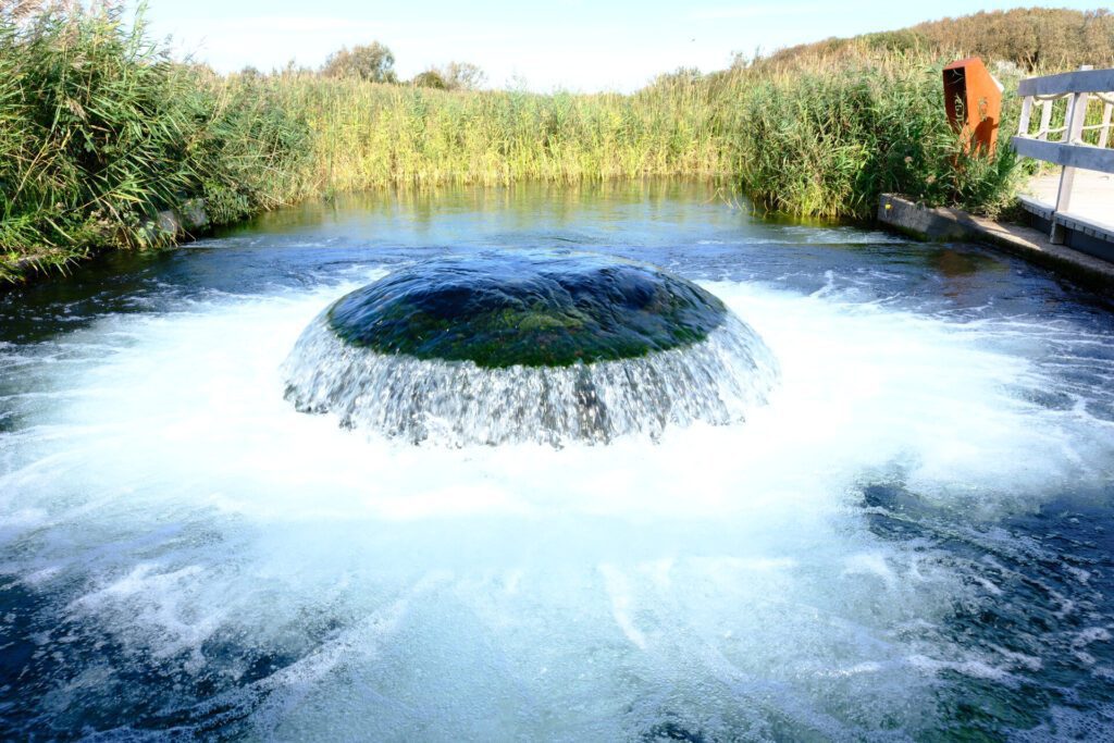 structuur water sluitertijd