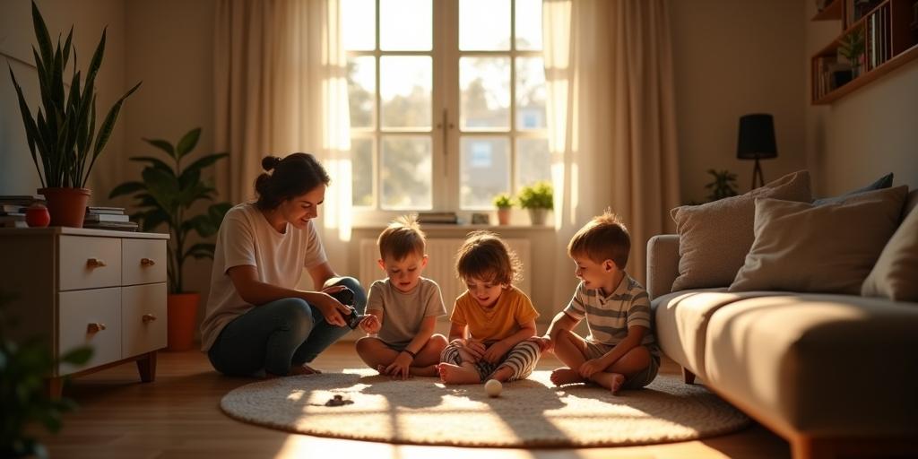 Het vastleggen van intieme familiemomenten