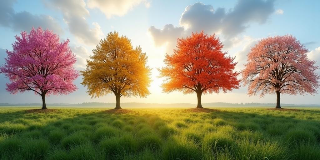 Fotograferen in verschillende seizoenen