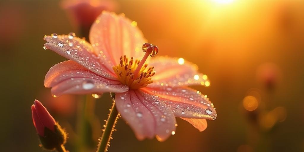 Bloemen macrofotografie