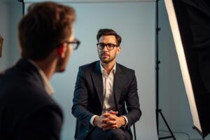 Zo voorkom je storende reflecties bij portretten met een bril Mensen fotograferen met een bril