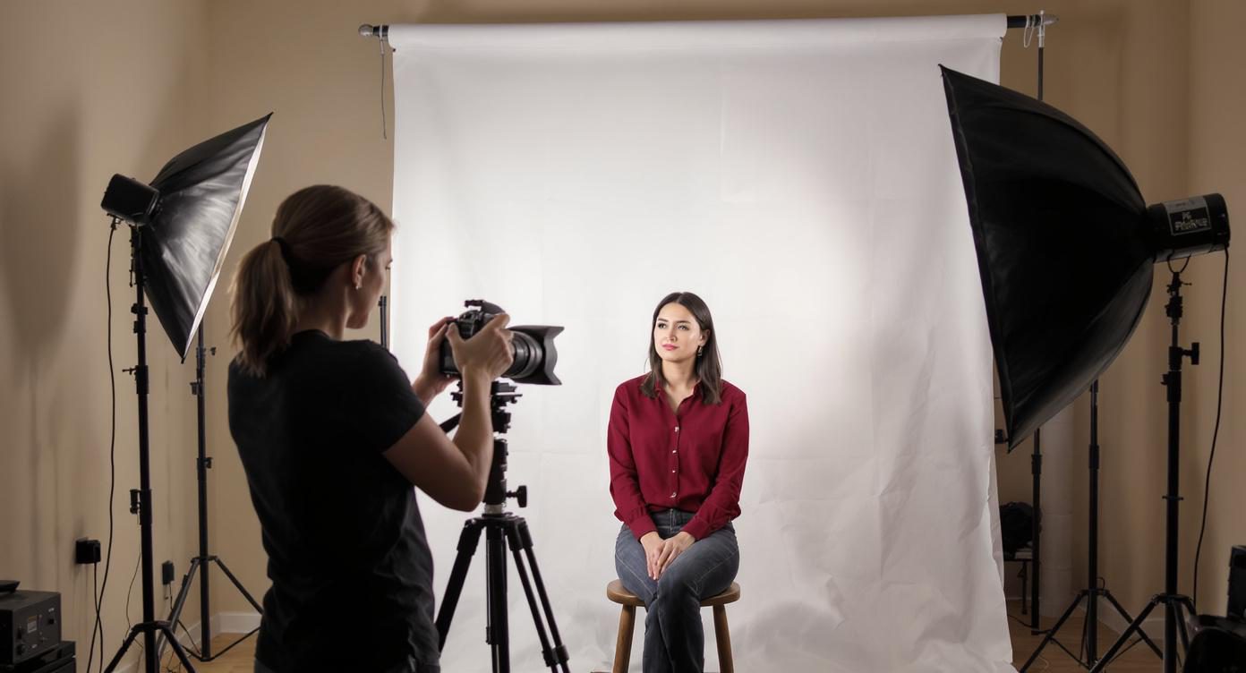 achtergrond strak wit maken