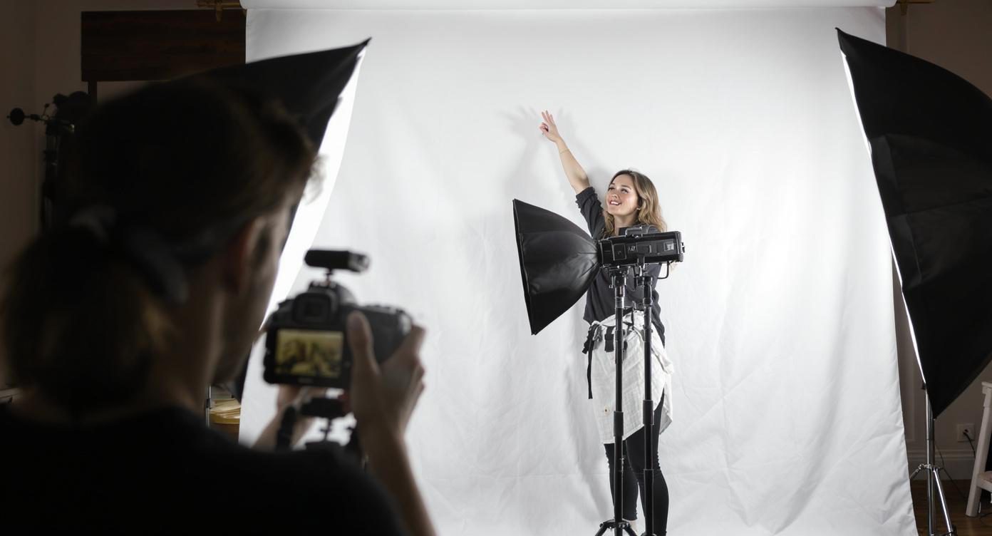 achtergrond strak wit maken