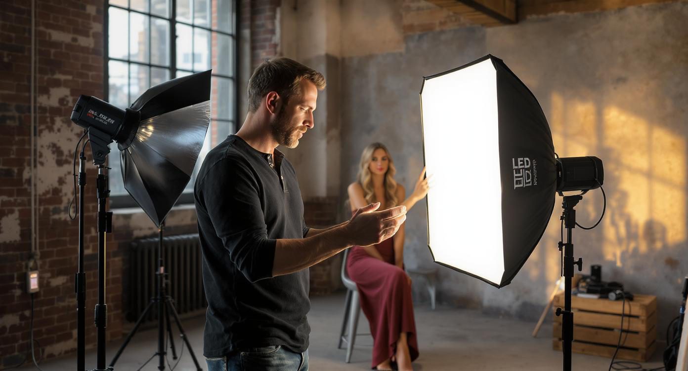 continu licht vs. flash light