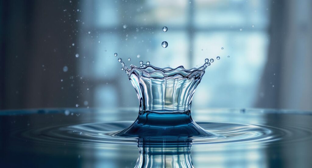 water drop high speed camera